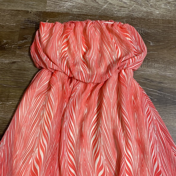 Poetry hi-low strapless dress - Picture 4 of 8